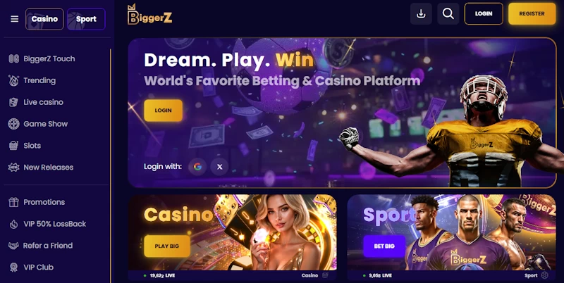 Biggerz Homepage Biggerz Homepage