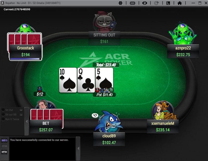 ACR Poker Table ACR Poker Table