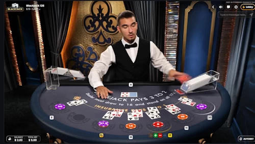 Web3 wallet connected mobile crypto live blackjack table showing active player positions wagering with real tokens.