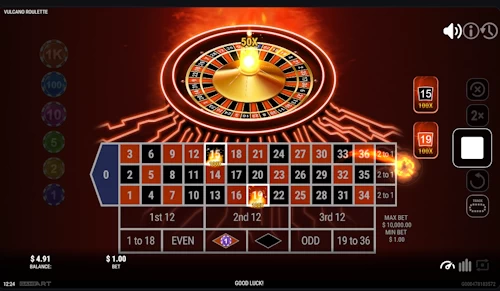 Web3 wallet connected mobile crypto roulette wheel layout showing active lightning lucky multipliers.