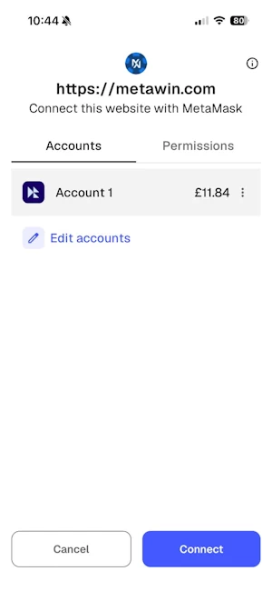 MetaMask mobile wallet showing the final Base Network signature confirmation.